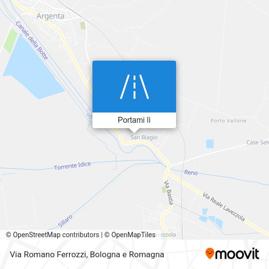 Mappa Via Romano Ferrozzi