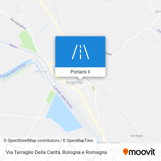 Mappa Via Terraglio Della Carità