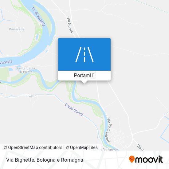 Mappa Via Bighette
