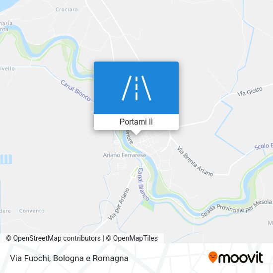 Mappa Via Fuochi