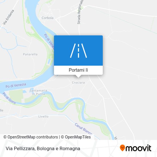 Mappa Via Pellizzara