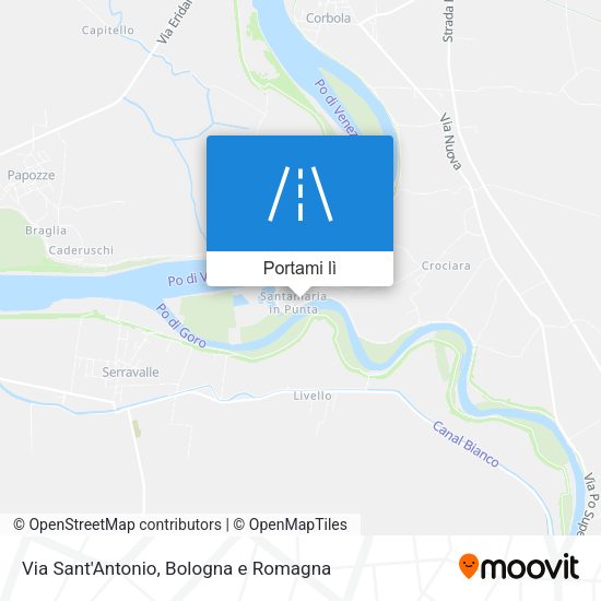 Mappa Via Sant'Antonio