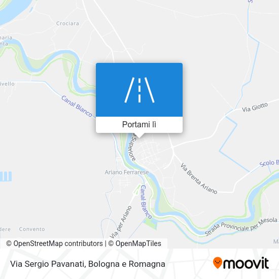 Mappa Via Sergio Pavanati