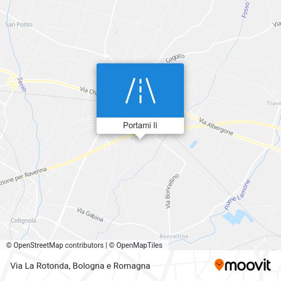 Mappa Via La Rotonda