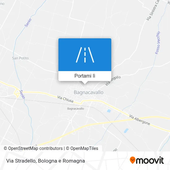 Mappa Via Stradello