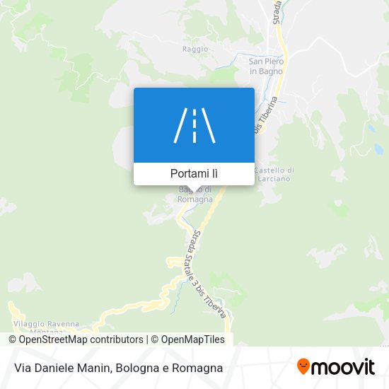 Mappa Via Daniele Manin