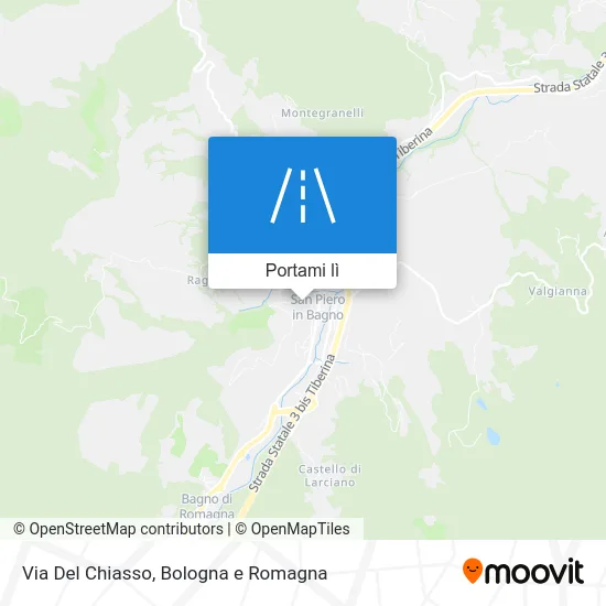 Mappa Via Del Chiasso