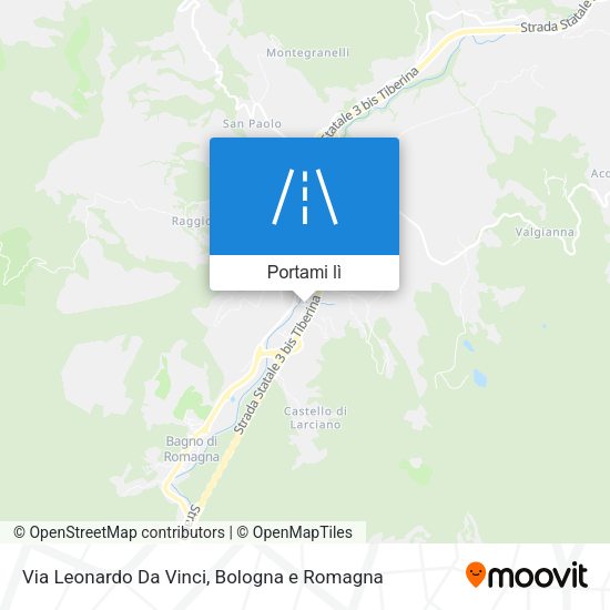 Mappa Via Leonardo Da Vinci