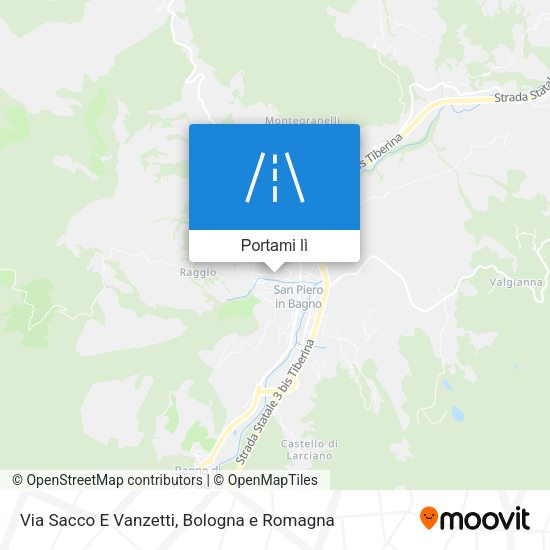 Mappa Via Sacco E Vanzetti