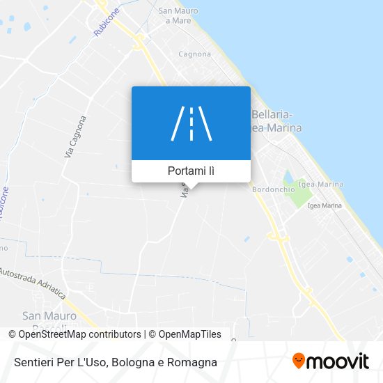 Mappa Sentieri Per L'Uso