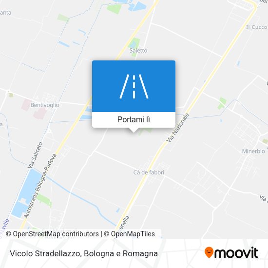 Mappa Vicolo Stradellazzo