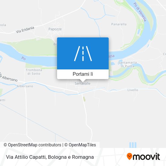 Mappa Via Attilio Capatti