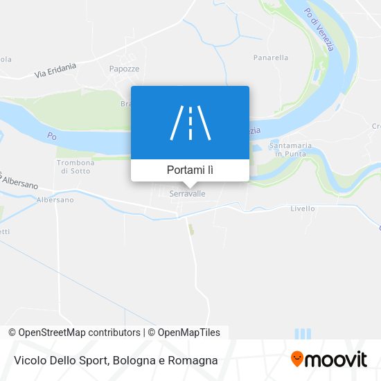 Mappa Vicolo Dello Sport