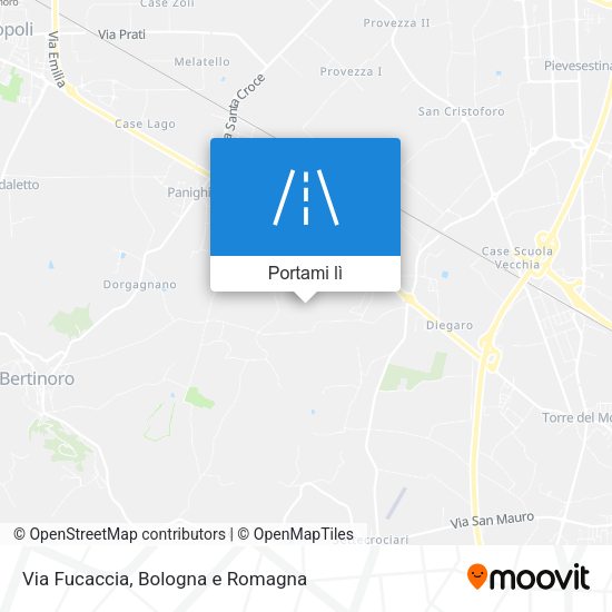Mappa Via Fucaccia