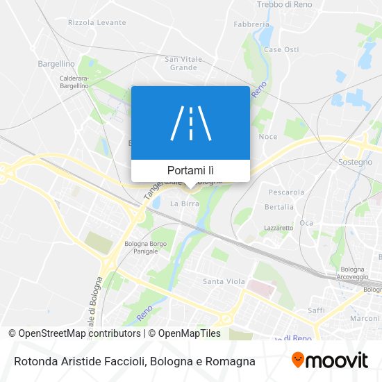 Mappa Rotonda Aristide Faccioli