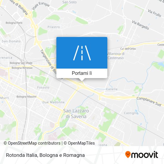 Mappa Rotonda Italia