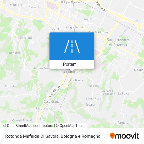 Mappa Rotonda Mafalda Di Savoia