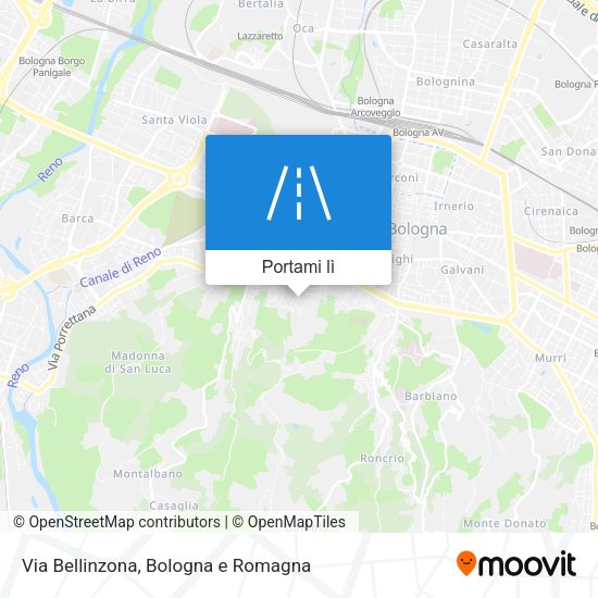 Mappa Via Bellinzona