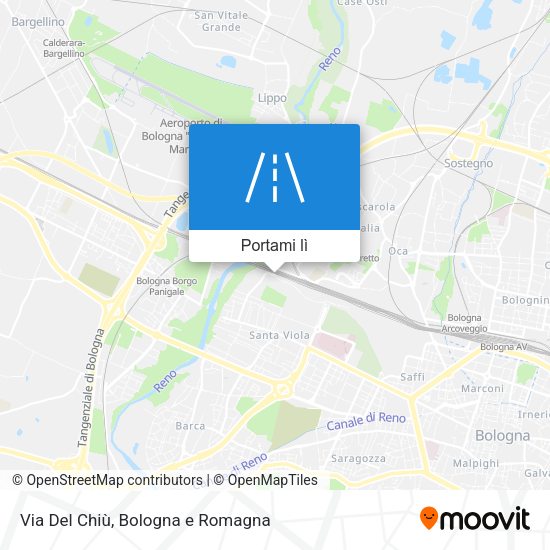 Mappa Via Del Chiù