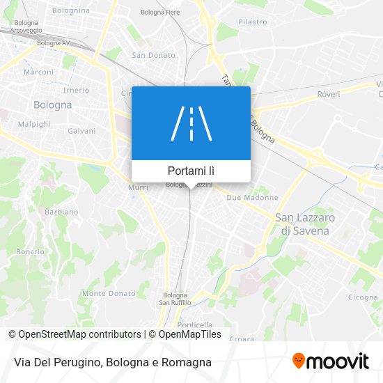 Mappa Via Del Perugino