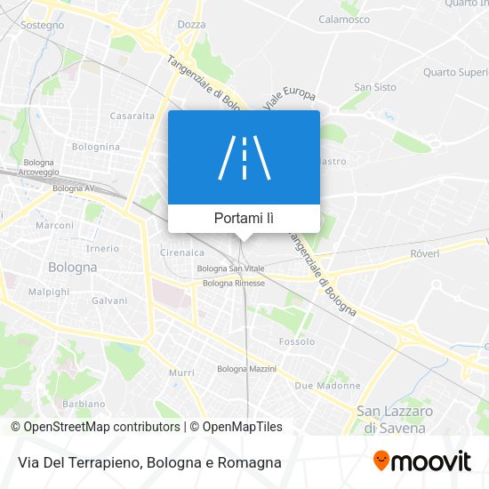 Mappa Via Del Terrapieno