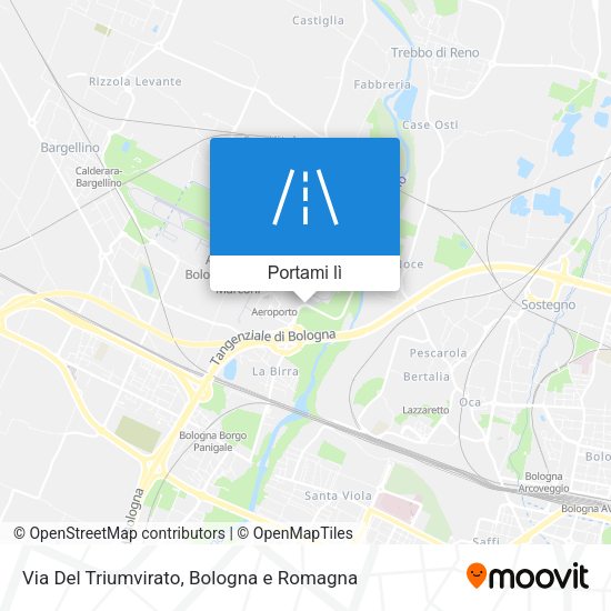 Mappa Via Del Triumvirato