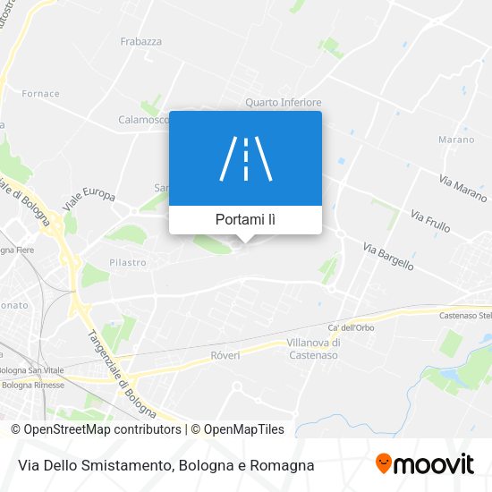Mappa Via Dello Smistamento