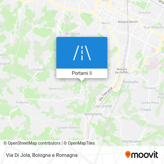 Mappa Via Di Jola