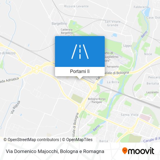 Mappa Via Domenico Majocchi