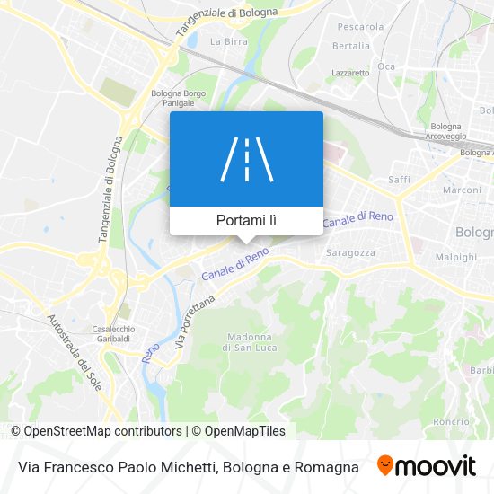Mappa Via Francesco Paolo Michetti