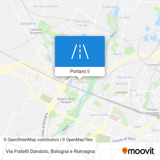 Mappa Via Fratelli Dandolo