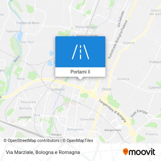 Mappa Via Marziale