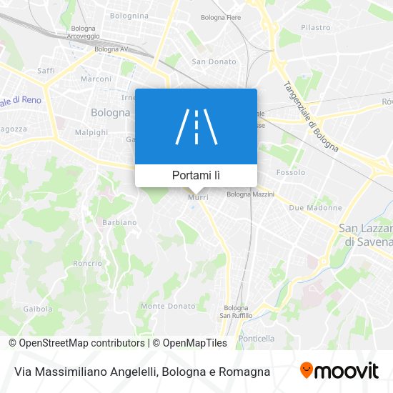 Mappa Via Massimiliano Angelelli