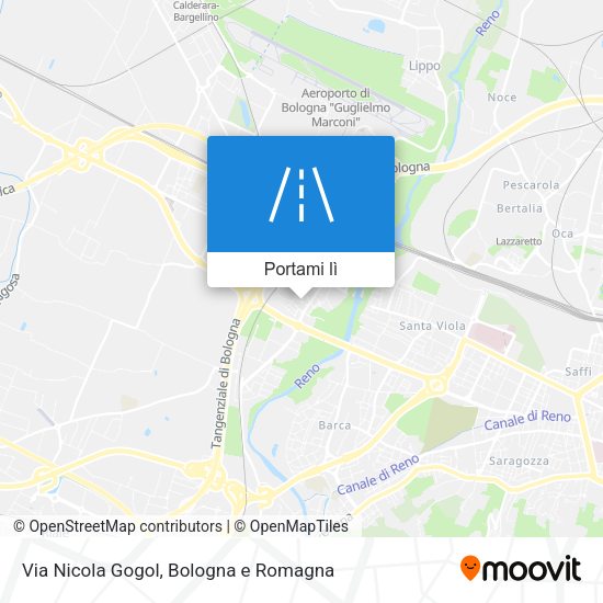 Mappa Via Nicola Gogol