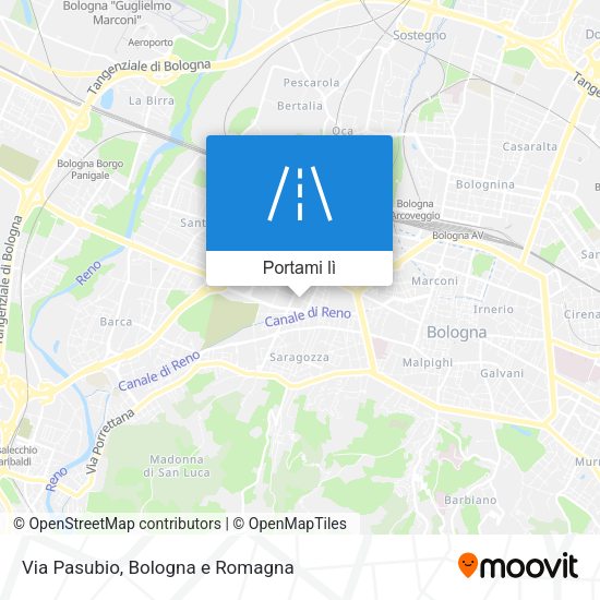 Mappa Via Pasubio