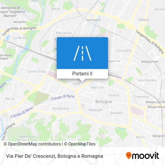 Mappa Via Pier De' Crescenzi