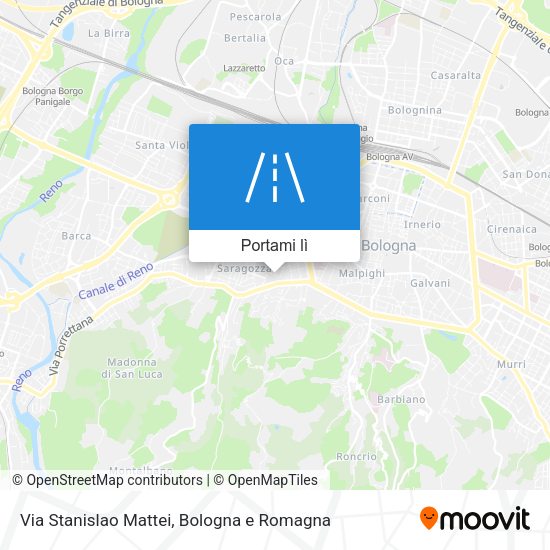 Mappa Via Stanislao Mattei