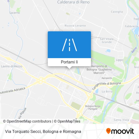 Mappa Via Torquato Secci