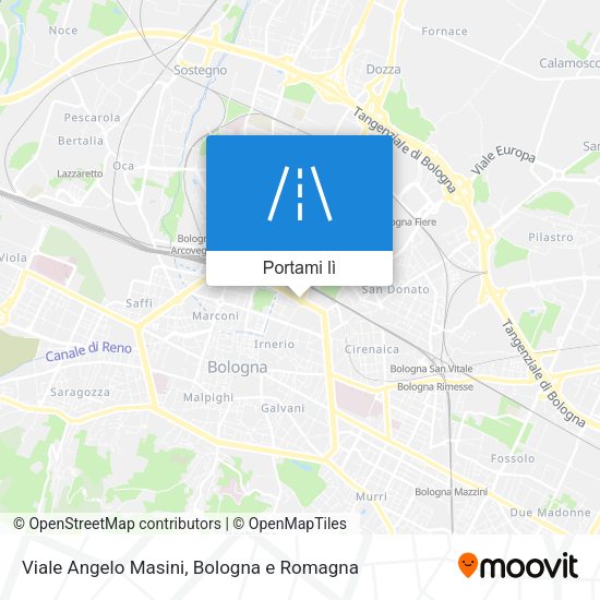 Mappa Viale Angelo Masini