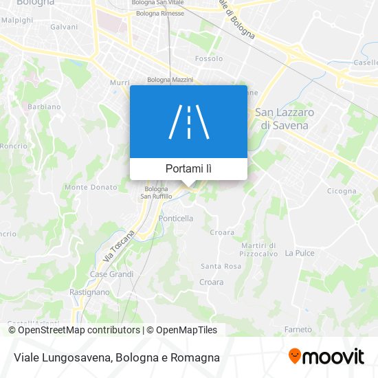 Mappa Viale Lungosavena