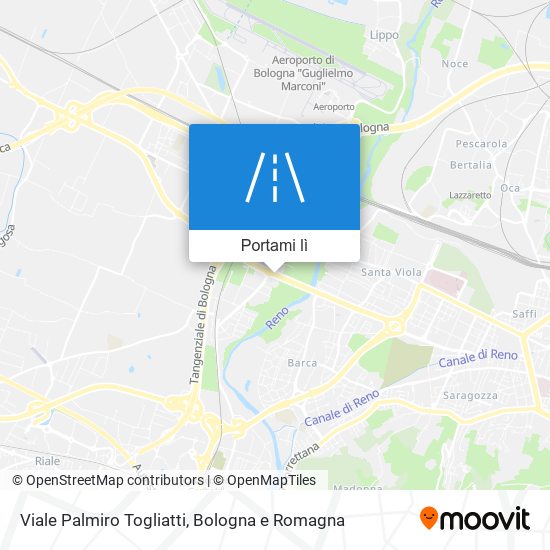 Mappa Viale Palmiro Togliatti