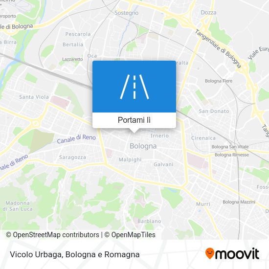 Mappa Vicolo Urbaga