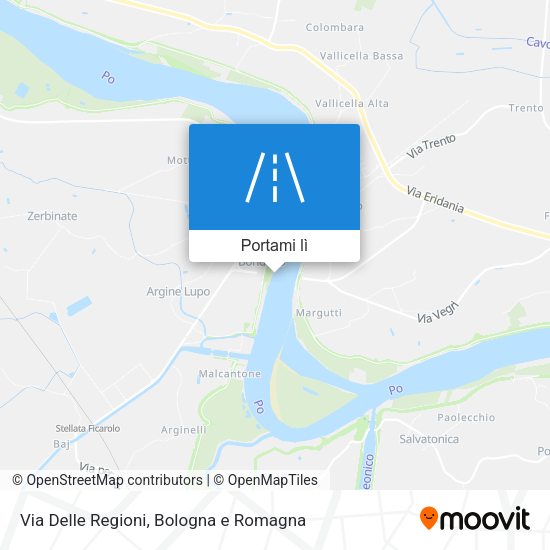 Mappa Via Delle Regioni