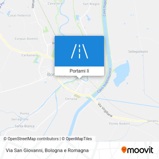 Mappa Via San Giovanni