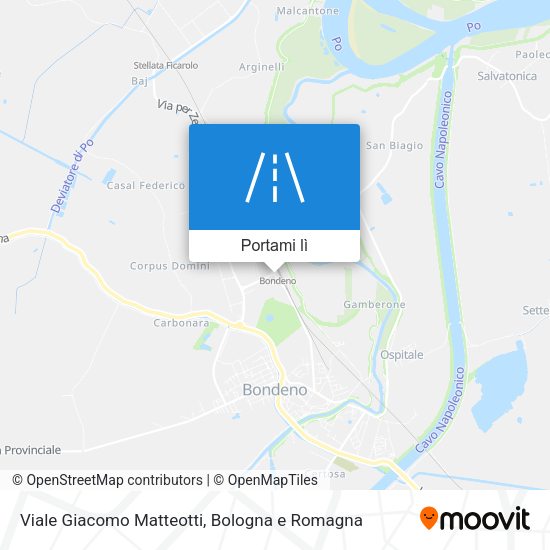 Mappa Viale Giacomo Matteotti