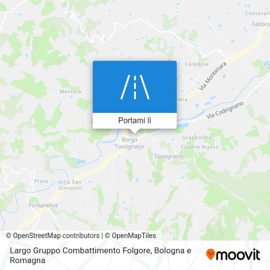 Mappa Largo Gruppo Combattimento Folgore