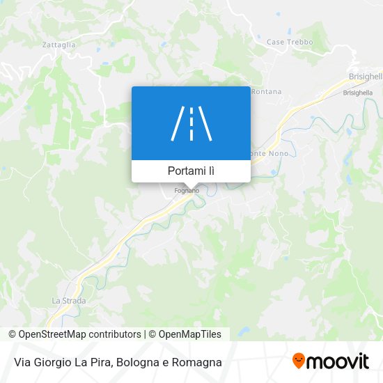 Mappa Via Giorgio La Pira