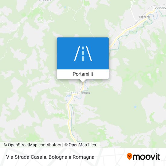 Mappa Via Strada Casale