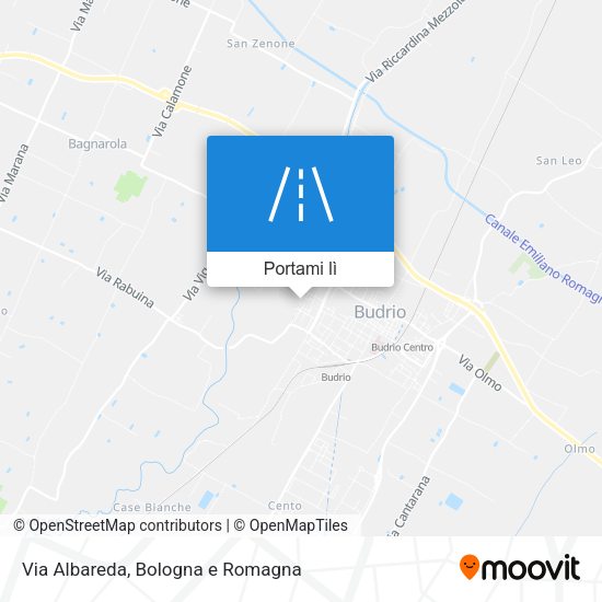 Mappa Via Albareda