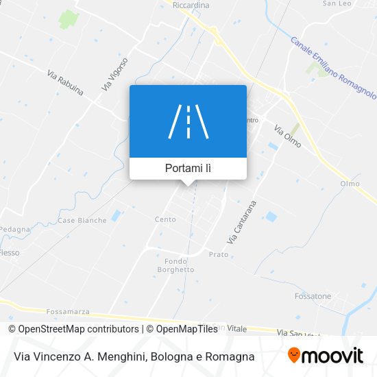 Mappa Via Vincenzo A. Menghini